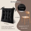 OVOV 4 Pack Chair Cushions for Dining Chairs Soft Seat