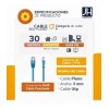KYX Cable Red Plano Categoria 6 Cat6 Rj45 Utp Ethernet