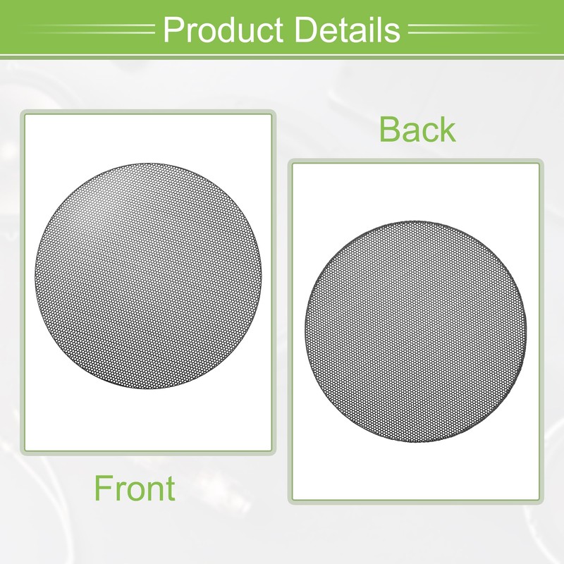 X AUTOHAUX Universal 5.5 Inch Speaker Grills Mesh for Audio