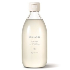 Aromatica Vitalizing Rosemary All-in-One Wash 300ml All-in-one Skin Soothing Waste Cleansing / 아로마티카 바이탈라이징 로즈마리 올인원 워시 300ml 올인원 피부진정 노폐물세정