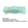 96 x 28 mm Clear Plastic PERFORATED Shrink Band for