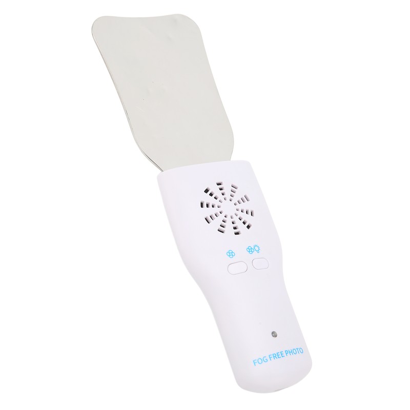 Dental Mirror Handle Prevent Fog LED Light Teeth Oral Cavity