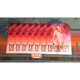 TAYLOR SWIFT /The Eras Tour 2023 Exclusive /AMC MOVIE NEW POSTERS 8x10 /Lot Of 7