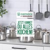 FACKELMANN Chefkoch trifft Kompaksanbel - Extra Sharp Stainless Steel Blade