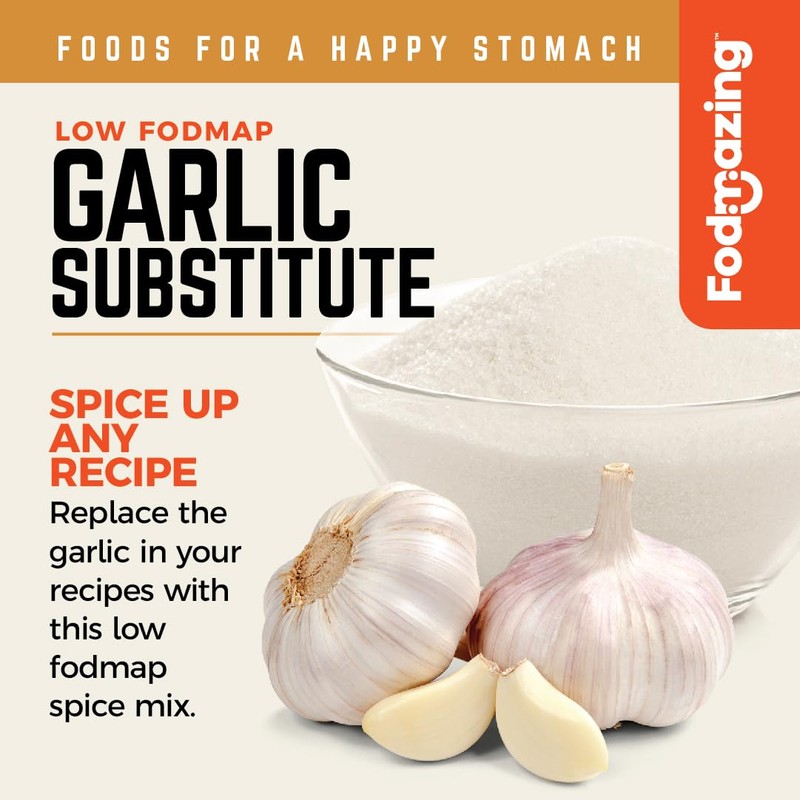 Fodmazing Garlic Replacer Substitute, Low FodMap Garlic Replacement, IBS Friendly,