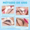 12 Cintas Extension Pestañas Micropore Transpirable Blanco