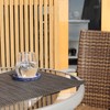 Coaster Lesato Round White Diameter 10cm