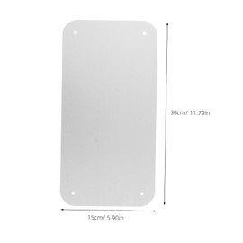 Zerodeko Air Deflector for Split Air Conditioners Vent Deflector Bathrooms Even Heat Distribution Compatible with Various Heater Brands