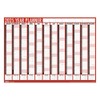 Large 2025 Year Wall Planner - Home Office Holiday Calendar