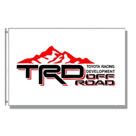 DecrPlus Banner Flag Racing Flag 3x5ft/90 * 150cm (HD Printing, Durable 150D Polyester) for Garage Man Cave with Metal Grommet