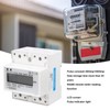 Energy Meter 1 Phase 2 Wire 4P Digital LCD Kwh