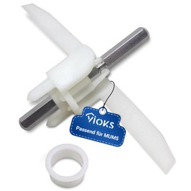 VIOKS Driver with Removal Blade Replacement for Bosch 00630760 630760 00621923 for Continuous Shredder in Food Processor MUM5 MUMS MUMV MUZ5 MUZ5DS MUZ5VL MUM58L20 & Bosch MUM 5 Accessories