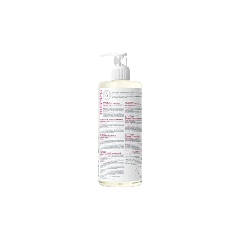 Topicrem Gel Limpiador Rostro Cuerpo Piel Atópica 500