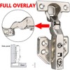Luokim 26mm Mini Cup Soft Close Cabinet Hinges for Thin