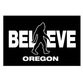 Signs 4 Fun Magnet – Sasquatch Believe Oregon Funny Magnet - 3.5” x 2.5” Easy Remove Fridge Locker Magnet - Magnet for Gifts Decor - Made in USA