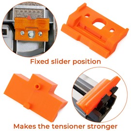 AUTOVIC Table Saw Fence Rail Guide Upgrade Slider Fix Plastic for R4512 R4520 Table Saw