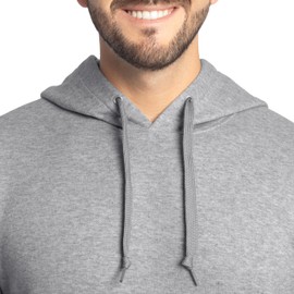 Fruit Of The Loom Unisex Adult Eversoft Fleece Hoodies, Pullover & Full Zip, Moisture Wicking Breathable, Sizes S-4x Shirt, Grey Heather, Small US
