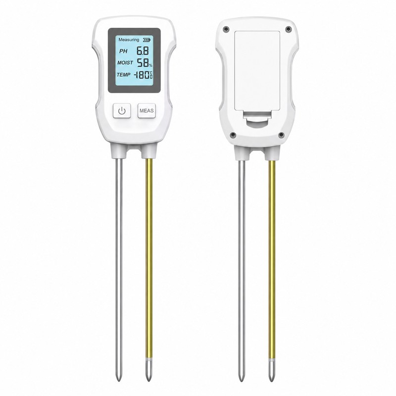 Digital Soil Tester for Plants – 3-in-1 pH, Moisture &