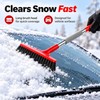 2-in-1 Car Snow Brush and Ice Scraper – 24.41-Inch Winter
