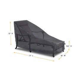 Shield Chaise Lounge 77-inch Cover Gold