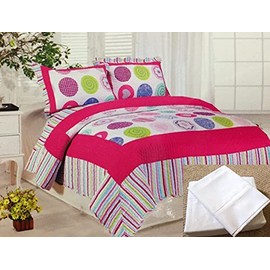 Home Sense Virginia Island Luxury Quilt Set with Sheet Set - 7 pcs