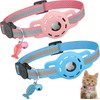 Diyife 2 Pzs Collar para Gatos para AirTag, con Hebilla