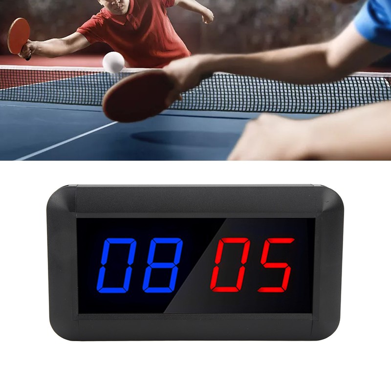 Digital Scoreboard Portable Tabletop Electronic Scorer Score Keeper for Indoor
