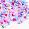 LWAIX Beads Set Approx. 646 Pieces for Threading Bracelets DIY