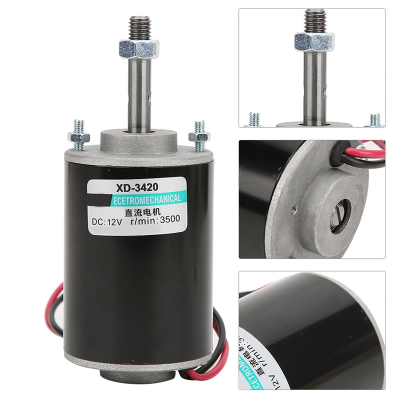 12/24V 30W High Speed CW/CCW Permanent Magnet DC Motor For