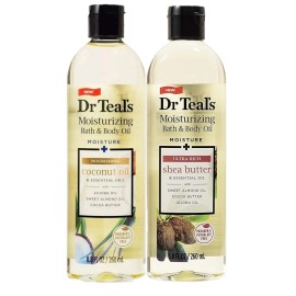 Dr. Teals Bath & Body Oil Variety Gift Set (2 Pack, 8.8oz Ea.) - Ultra Rich