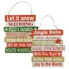 Christmas Decoration Wood Sign, Let It Snow (Let It Snow)/Jingle