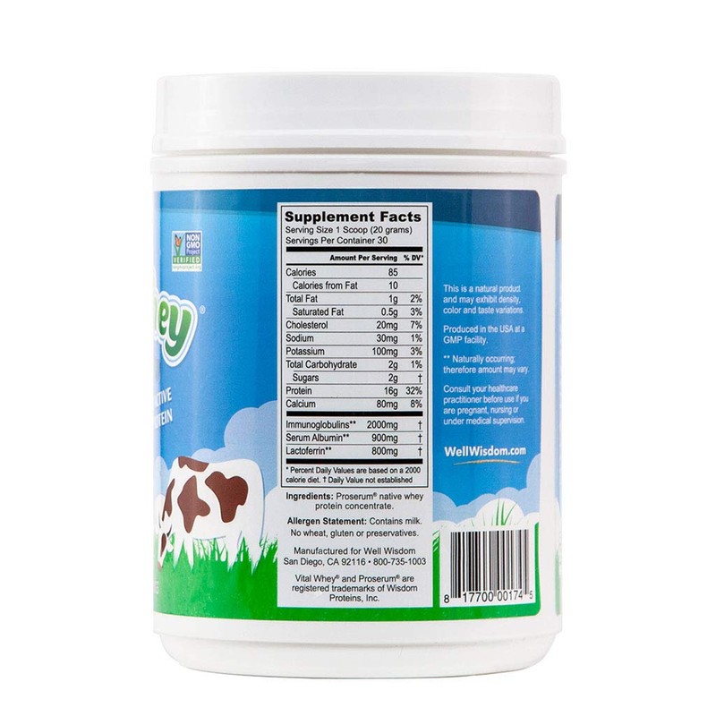 Vital Whey Natural 21 oz(600g)