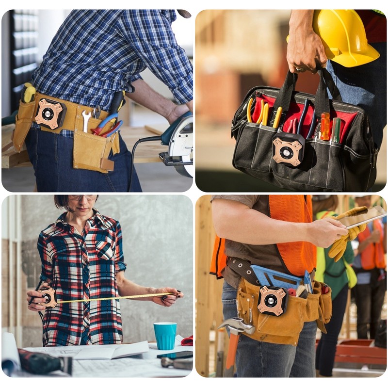 Infrared Electronic Tape Measure, 2-in-1 Handheld Electronic Rangefinder Measure Automatic