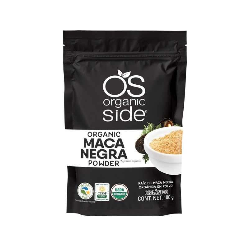 Organic Side - Organic Maca Negra Powder 100 gr -