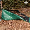 RAINDEWAY 7x7 Feet Leaf Tarp with Handles 10 Mil Waterproof