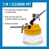 Master Airbrush Cleaning Kit with Cleaning Pot & Solution -