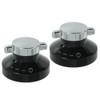 New World Genuine Gas Oven Knob / Cooker Switch (Black,