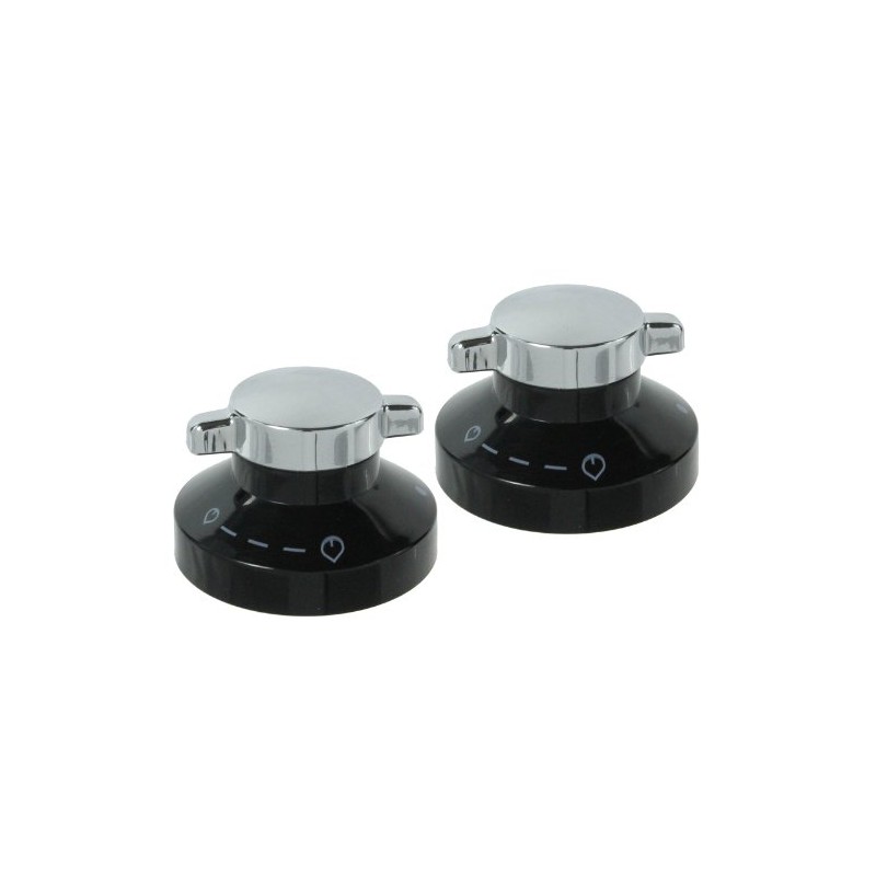 New World Genuine Gas Oven Knob / Cooker Switch (Black,