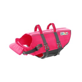 Outward Hound Granby Splash Pink Dog Life Jacket, Large