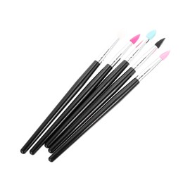 FRCOLOR 5pcs Double Ended Eye Shadow Brush Makeup Brush for Eyeshadow Smudge Blending