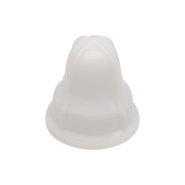 Uiivup 02AR lemon/lime extraction bulb, with an internal square mounting hole, compatible with Sunkist No. 8 Commercial juicer, white