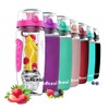 willceal Fruit Infuser Water Bottle 32oz Durable with Removable Ice