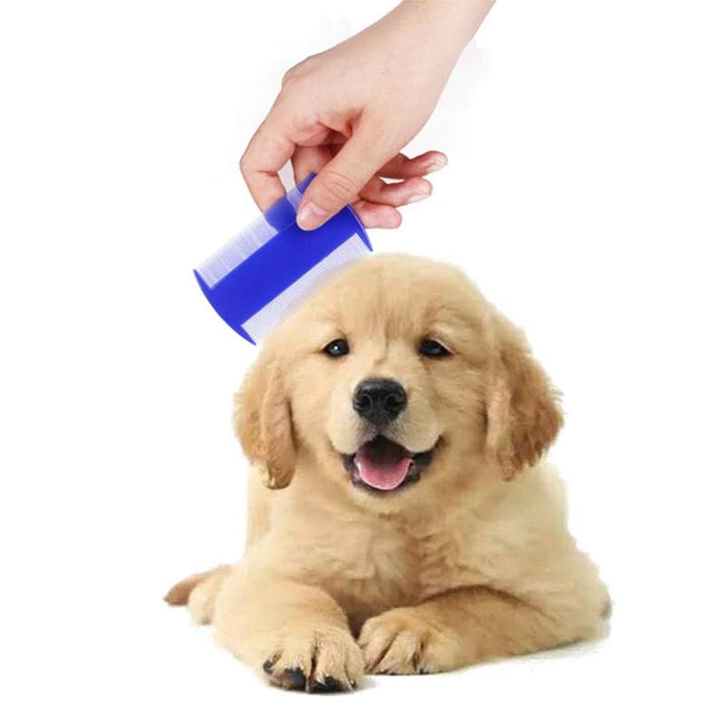 CDOFFICE 10 PCS Dog Flea Combs Double sided Pet Flea