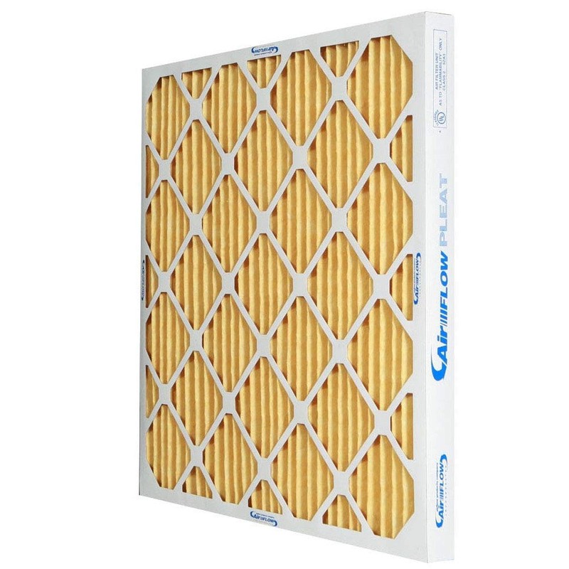 Airflow Products 16x25x1 MERV 11 Pleated Home A/C Furnace Air