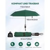 TECKNET Umbrella, automatic folding umbrella, pocket umbrella, stormproof, easy to