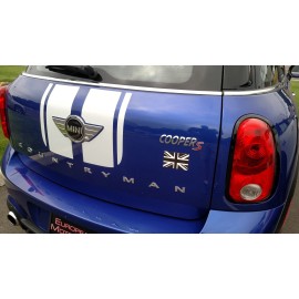 Cupeez Union Jack British Flag Black Jack Magnet Emblem Fits Mini Cooper Made in USA