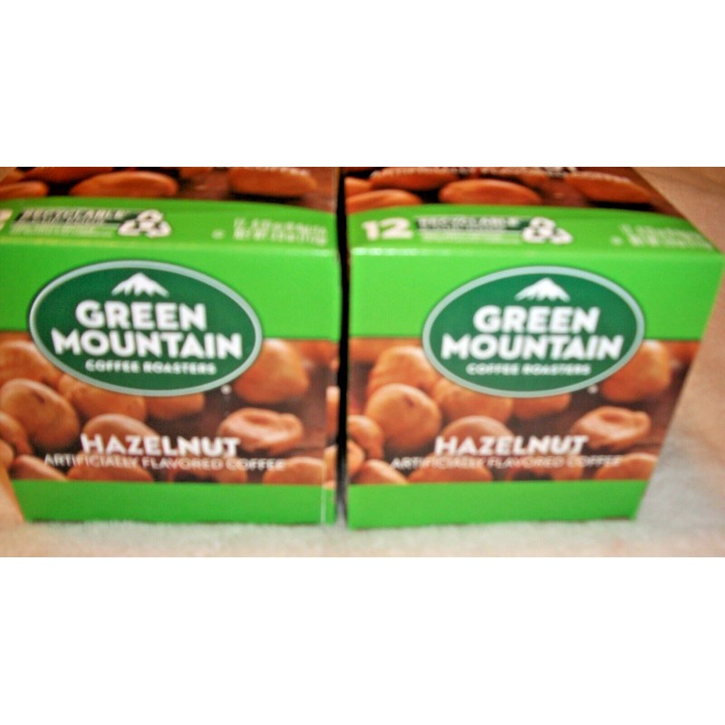 Green Mountain Roasted Hazelnut Coffee Keurig K-Cup Pods 24 Count