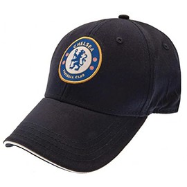 Chelsea FC Unisex Adult Baseball Cap, Navy, One size