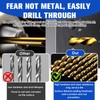 10Pcs Mini Twist Drill Bit Set, 0.6mm-2.2mm Micro Engraving Drill