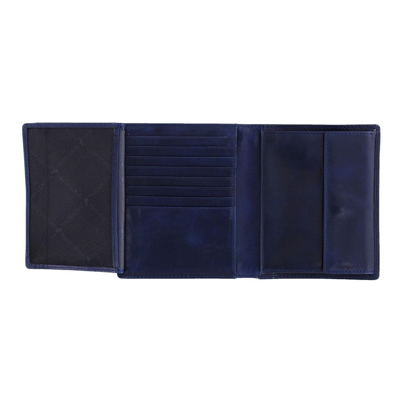 Büffel Arezzo RFID Wallet Navy, dark blue, rfid wallet